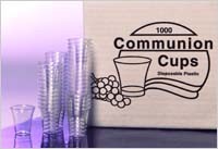 E-164 Communion: Cups/Disposable